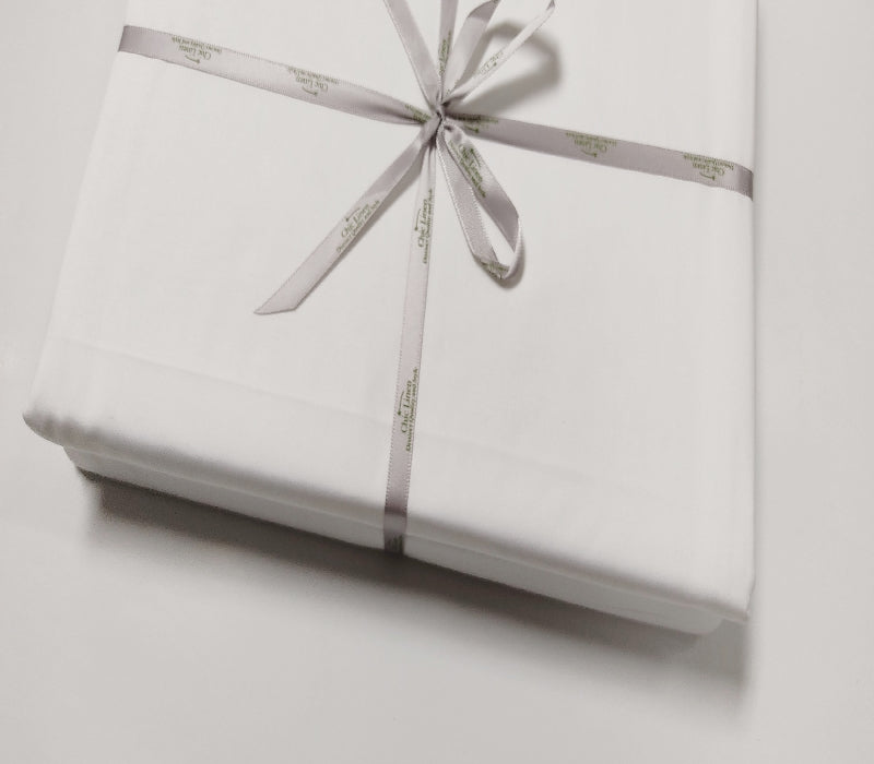 Plain White Duvet Cover Set, 500TC