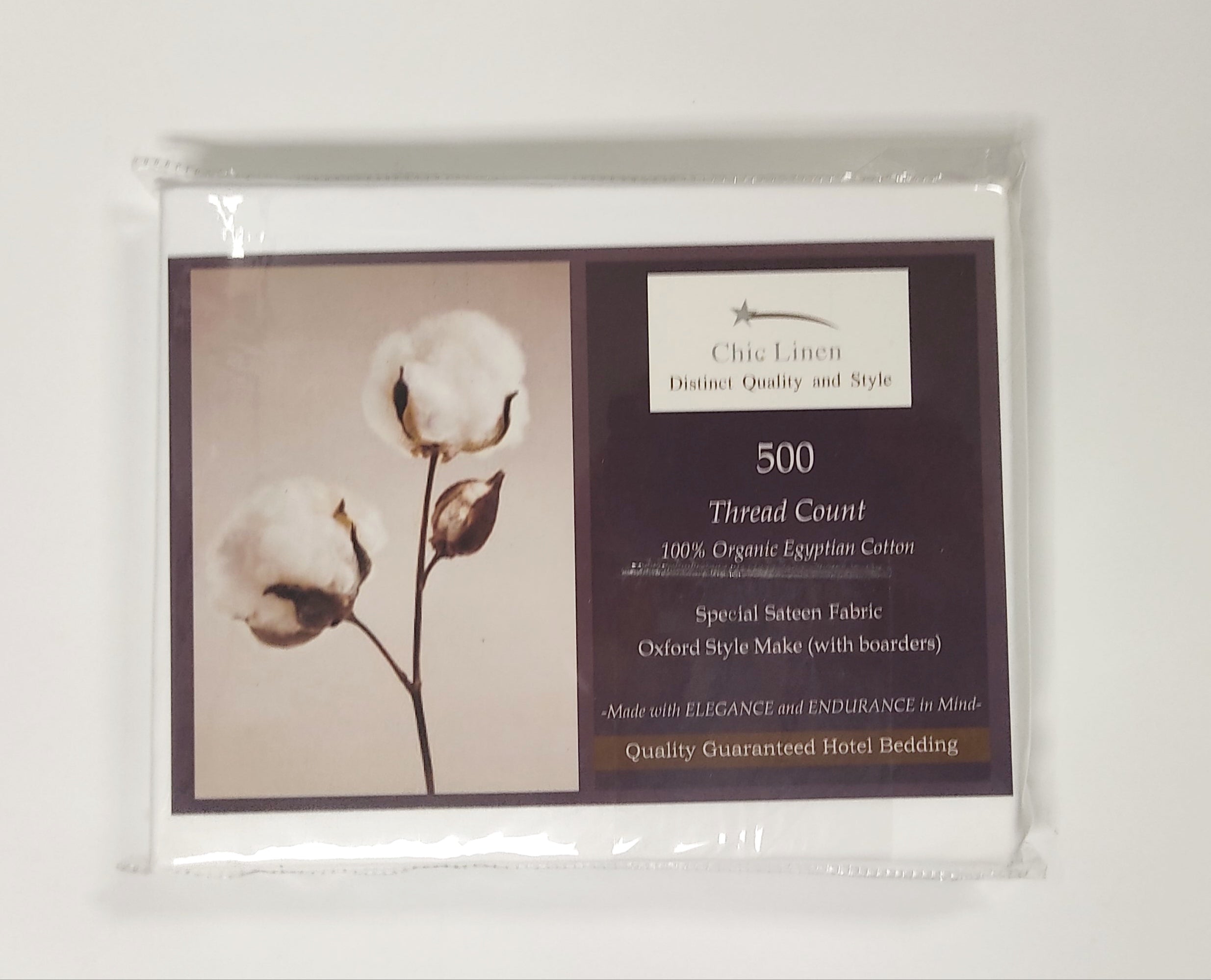 Plain White Pillow Case Set
